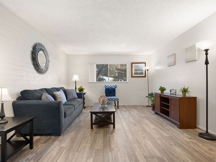 Living Room at Copper Creek in Tucson, AZ